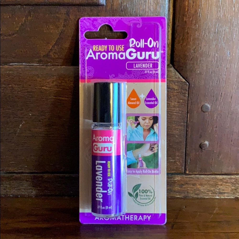 AromaGuru Lavender Essential Oil Blend Roll-On
